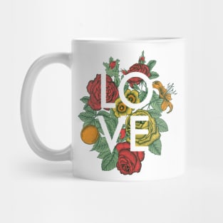 Love Flowers Mug